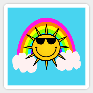 Sun & Rainbow Magnet